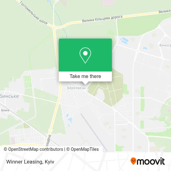 Winner Leasing map