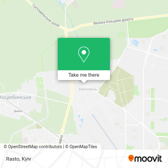 Rasto map