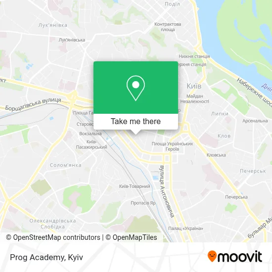 Prog Academy map