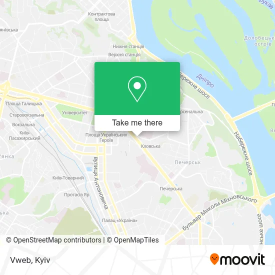 Vweb map