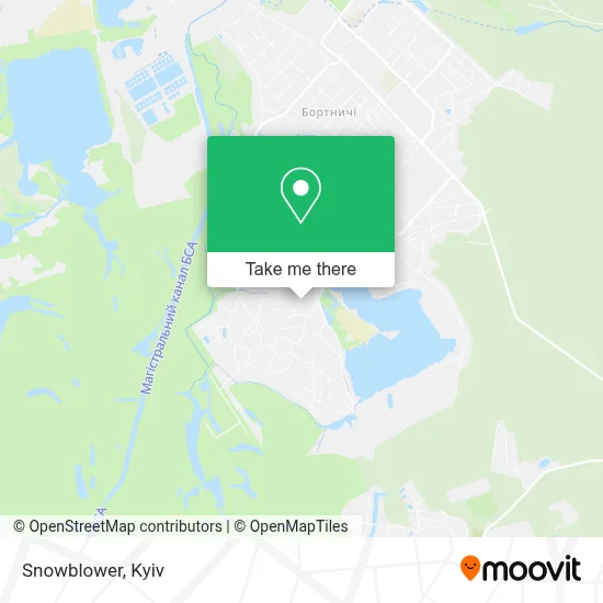 Snowblower map