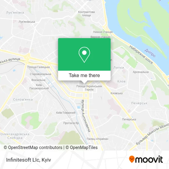 Infinitesoft Llc map