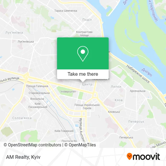 AM Realty map