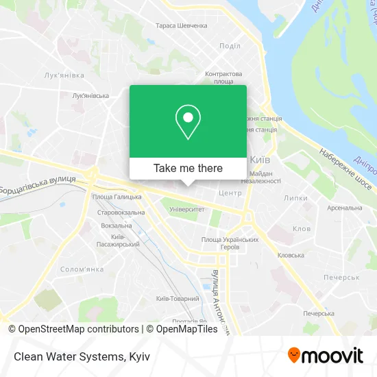 Clean Water Systems map