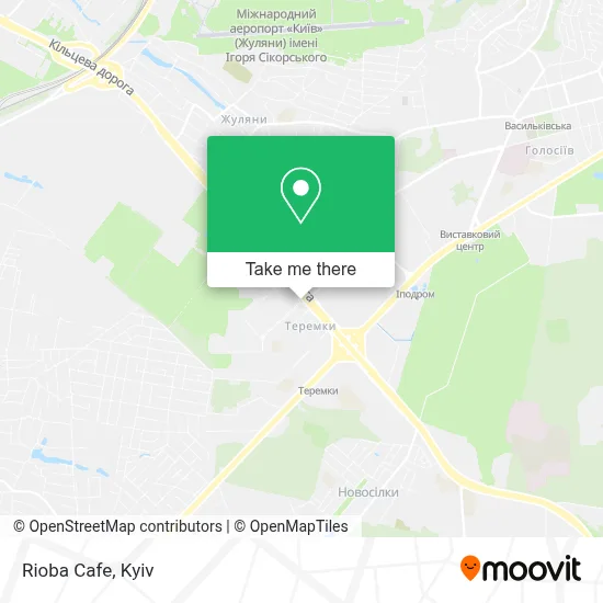 Rioba Cafe map