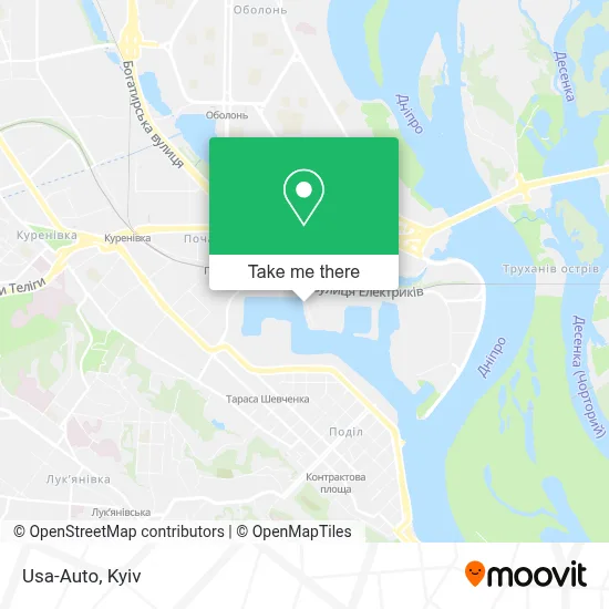 Usa-Auto map