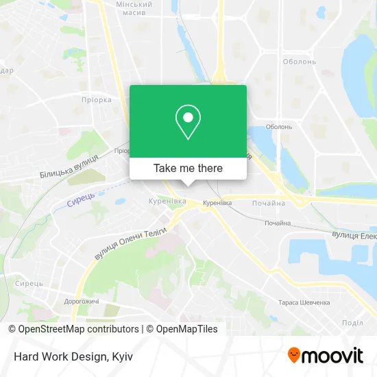 Hard Work Design map