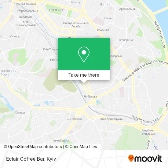 Eclair Coffee Bar map