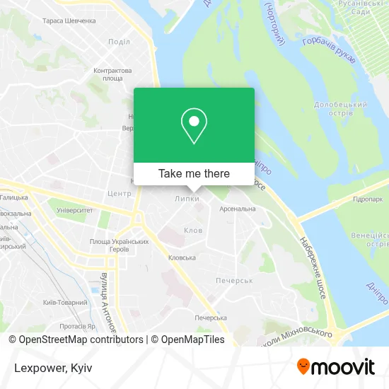 Lexpower map