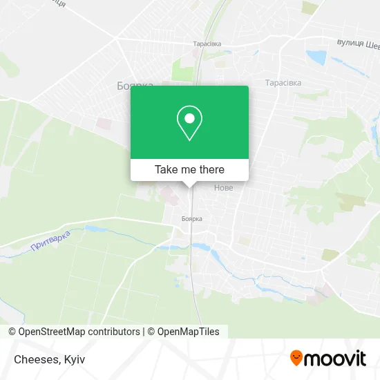 Cheeses map