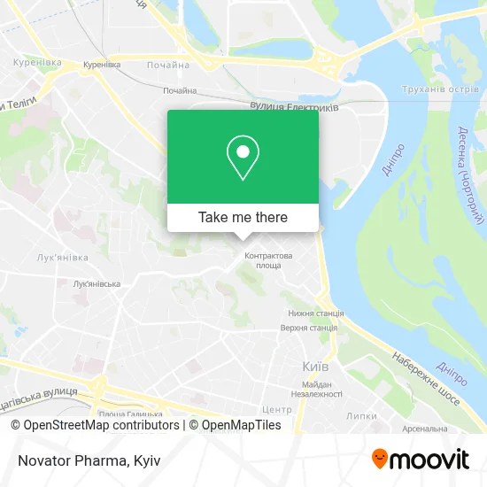 Novator Pharma map