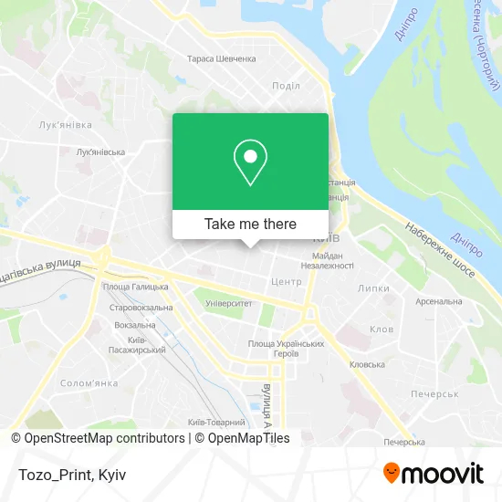Tozo_Print map