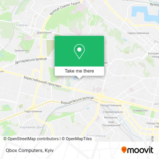 Qbox Computers map