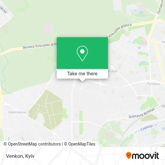 Venkon map