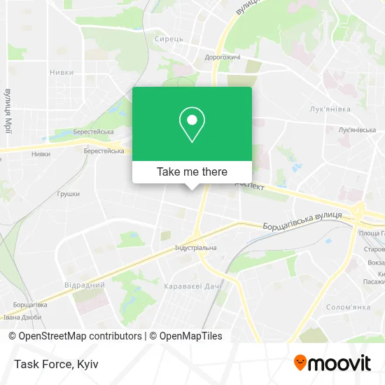 Task Force map