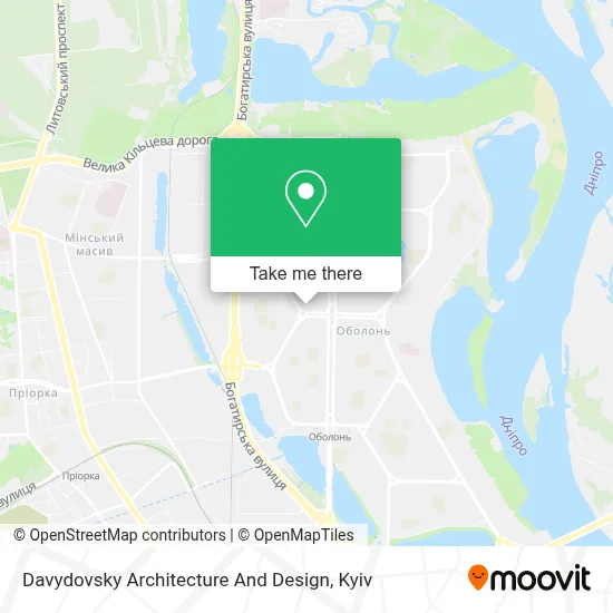 Davydovsky Architecture And Design map