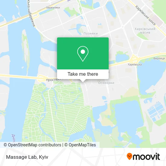 Massage Lab map
