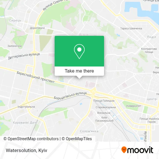 Watersolution map