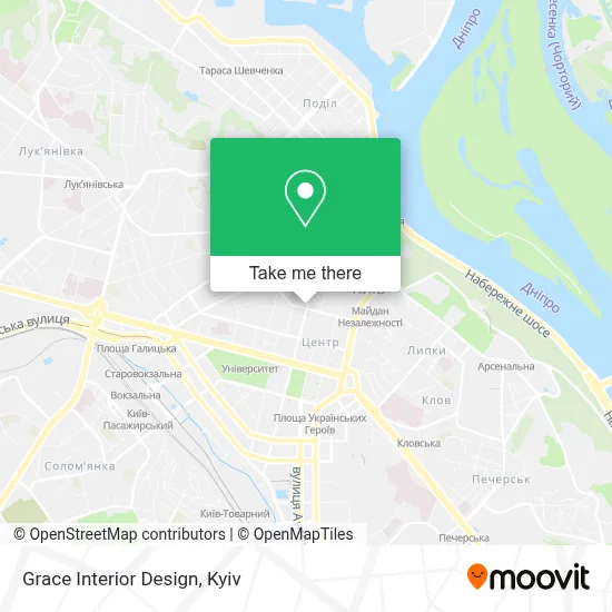 Grace Interior Design map