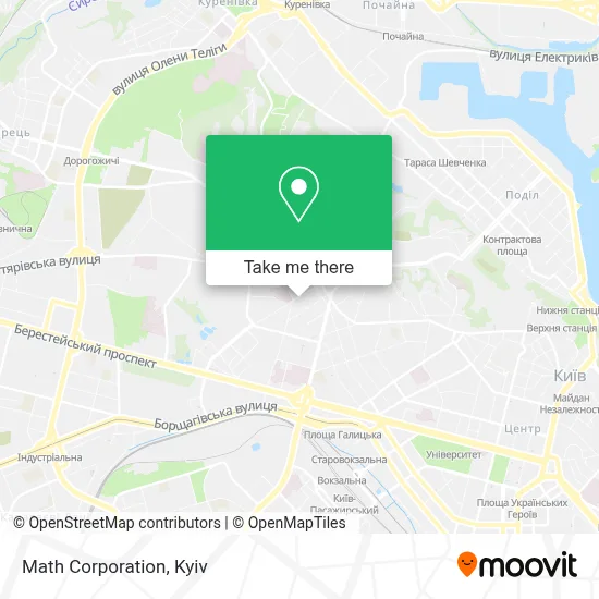 Math Corporation map