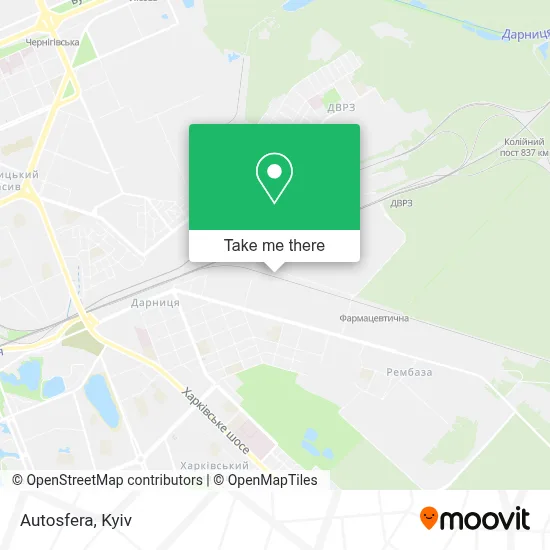 Autosfera map