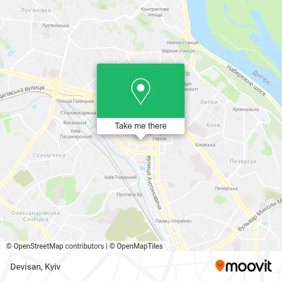 Devisan map