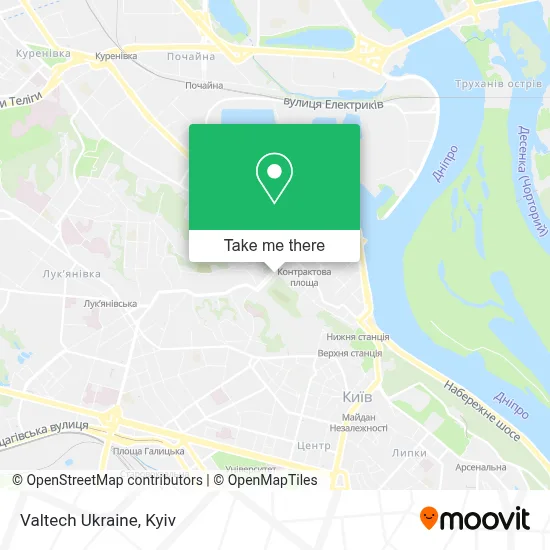 Valtech Ukraine map