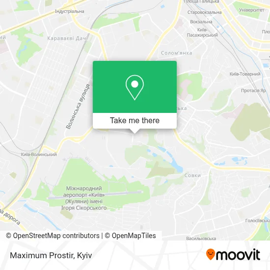 Maximum Prostir map