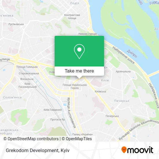 Grekodom Development map