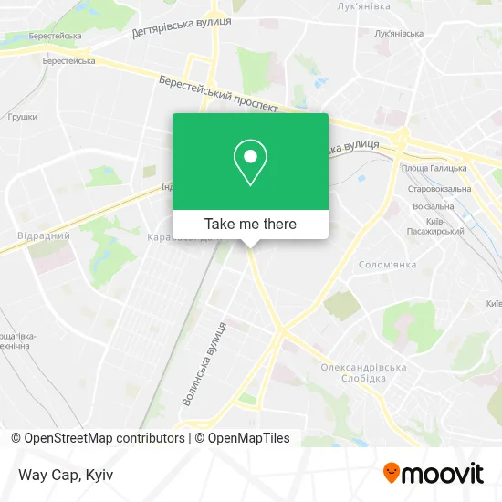 Way Cap map