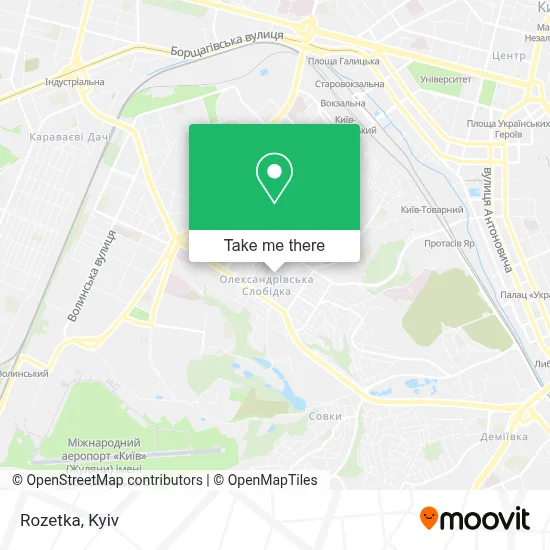 Rozetka map