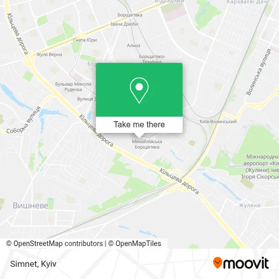 Simnet map