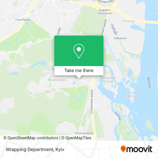 Wrapping Department map