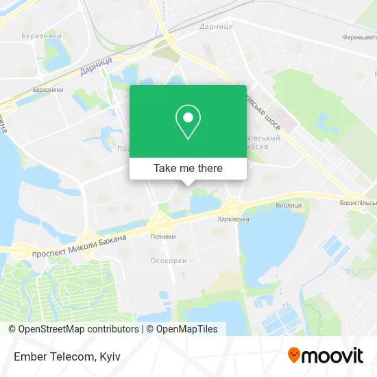 Ember Telecom map