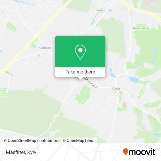 Masfilter map
