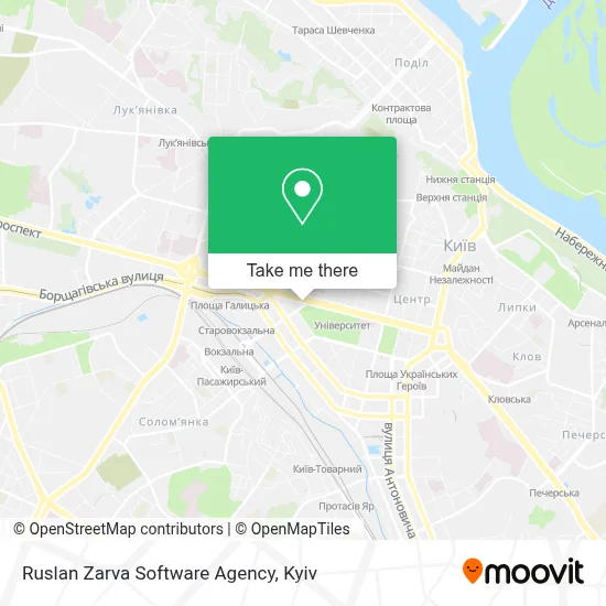 Ruslan Zarva Software Agency map