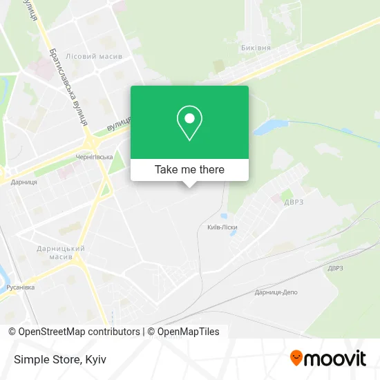 Simple Store map
