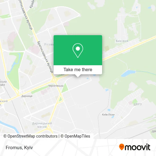 Fromus map