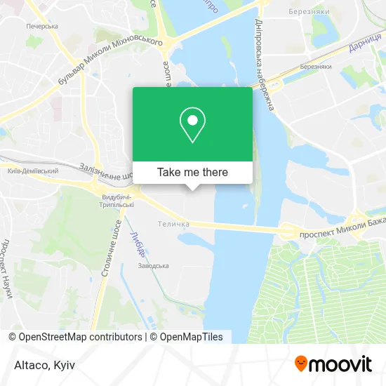 Altaco map