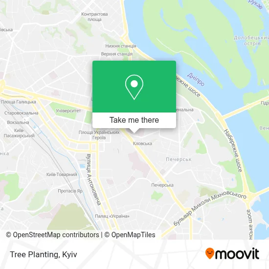 Tree Planting map
