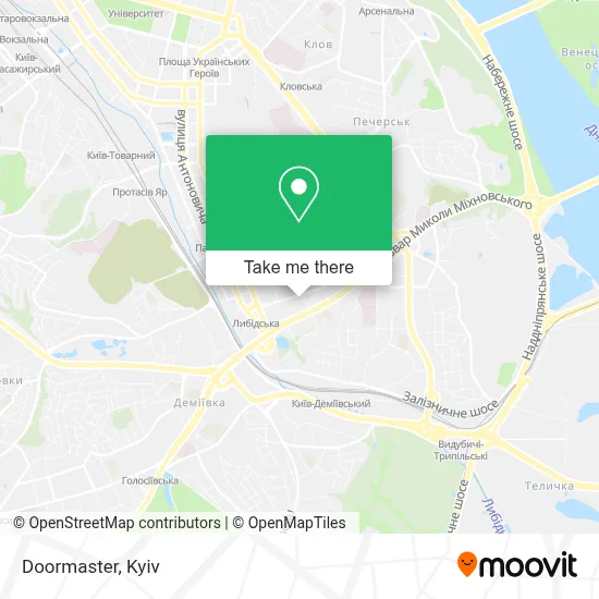 Doormaster map