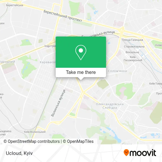 Ucloud map