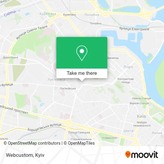Webcustom map