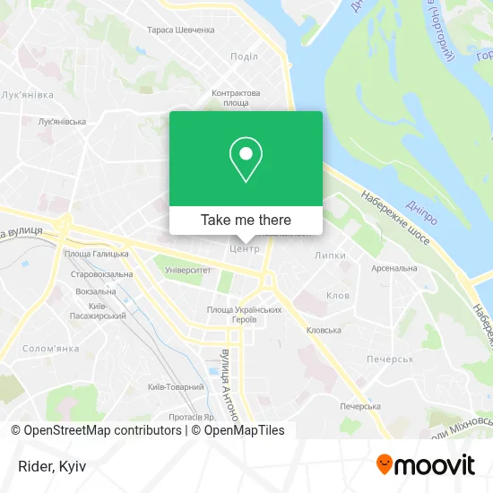Rider map
