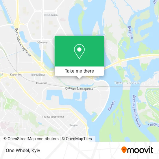 One Wheel map