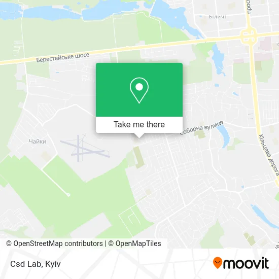 Csd Lab map