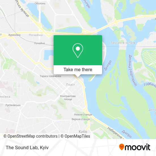 The Sound Lab map