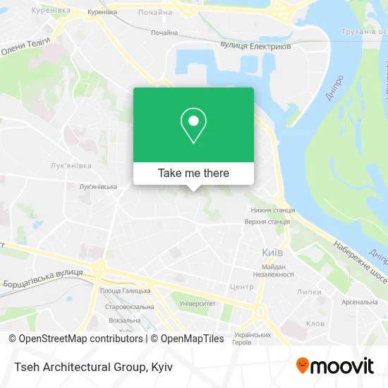 Tseh Architectural Group map