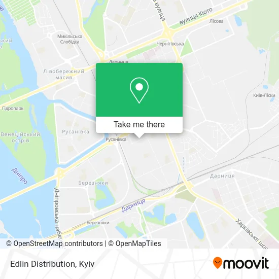 Edlin Distribution map