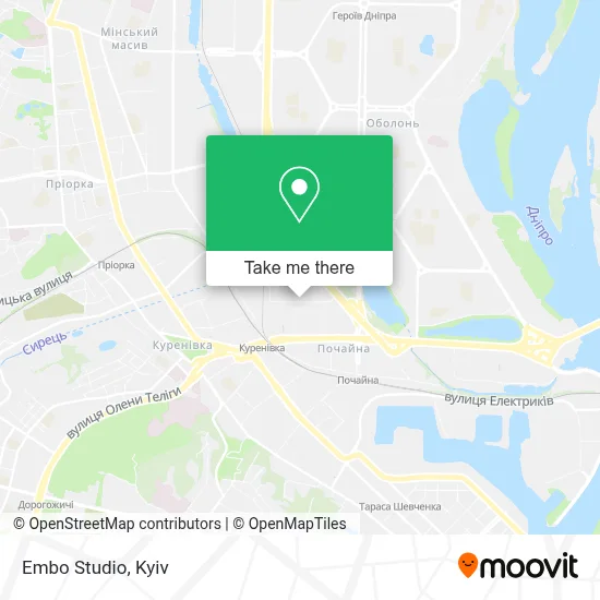 Embo Studio map